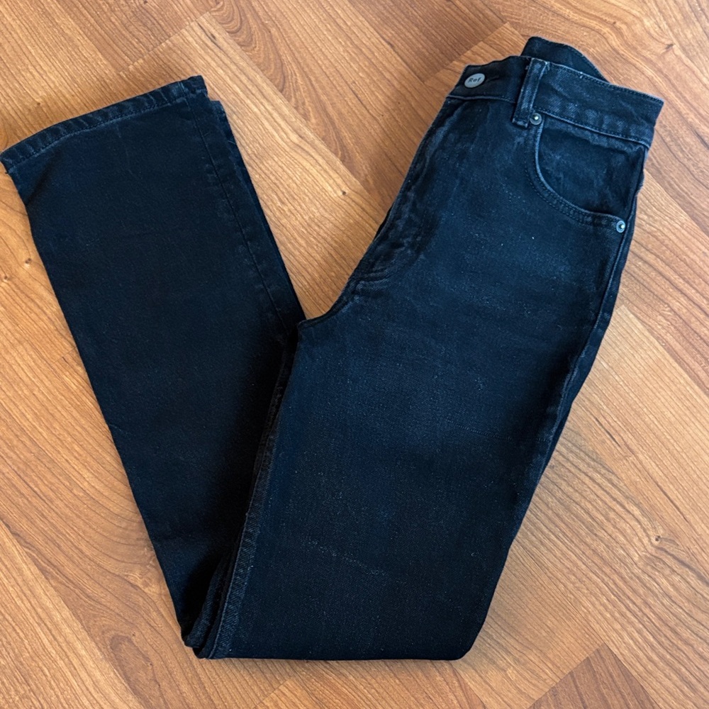 Reformation Black Hi Rise Jeans